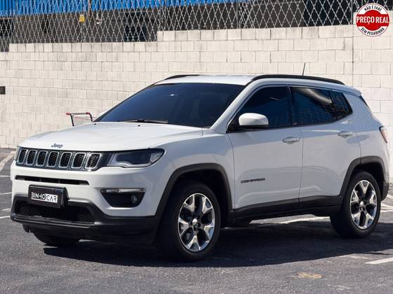 JEEP COMPASS 2.0 16V FLEX LONGITUDE AUTOMÁTICO JEEP COMPASS 2.0 16V FLEX LONGITUDE AUTOMÁTICO